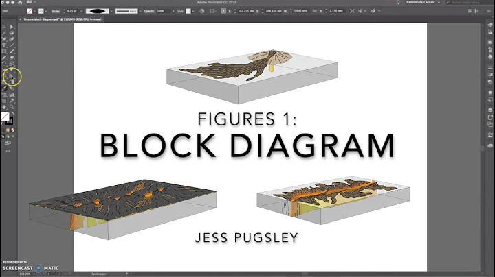 Digitising Geological Figures: Block Diagram