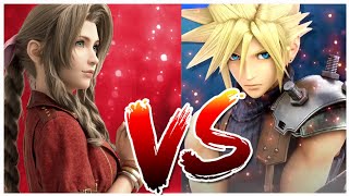 Super Smash bros Ultimate Cloud Vs Aerith