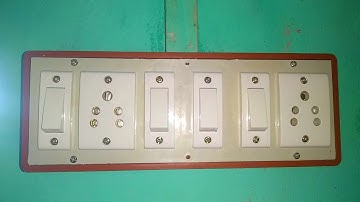 4 switch 2 socket wiring connection||switch board connection||2 socket 4 switch wiring connection