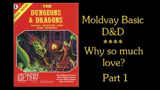 RPG OSR Review: Moldvay Basic D&D  Part 1