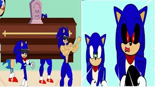 Sonic Coffin Dance - Sonic Bad Guy Troll Amy - Funny Moment