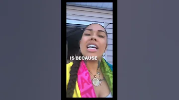 6ix9ine baby momma has words for his girlfriend 😳 #drama #facts #crazy #beef #smoke