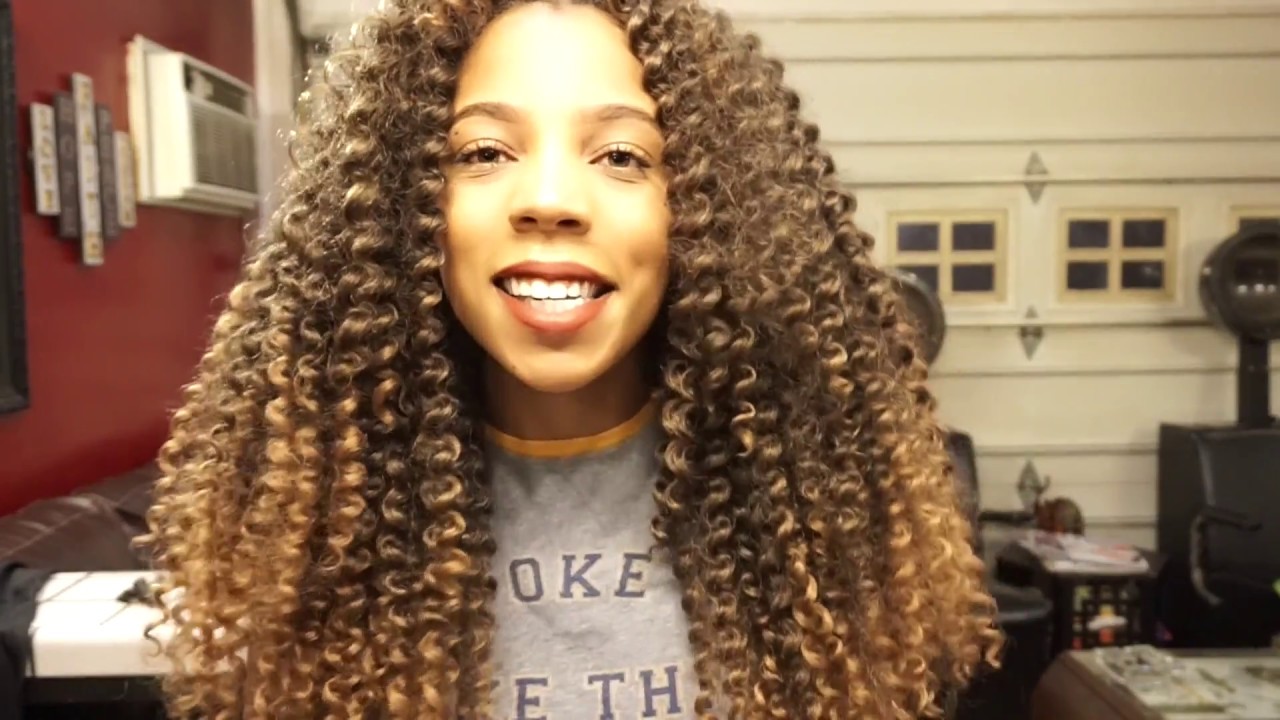 Mane Concept Braids Natural Water Crochet Tutorial