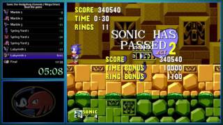 Sonic the Hedgehog speedrun in 11:16 IGT