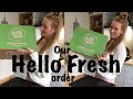 HELLO FRESH ORDER | UNBOXING OUR HELLO FRESH DELIVERY | HELLO FRESH REVIEW UK | FOOD SHOP DELIVERY