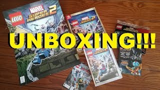 Today is the release day in north america for lego marvel super heroes
2! i unbox switch edition and show you everything it comes with.
#legomarvel2