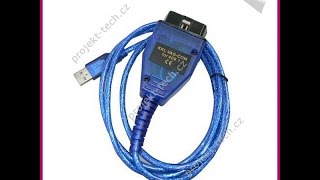 Diagnostický kabel VAG KKL 409.1 OBD II - USB Baliček z Aliexpress