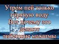 Утром пей только горячую воду - Вот почему это делают тибетские махатмы