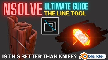 nSolve guide for Blender - The Line Tool