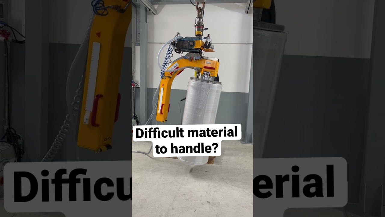 Bow-Reel- Turner with vacuum suction plate / Bügel-Rollenwender mit Vakuum Saugplatte