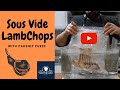 Sous Vide Lamb Chops with Turnip Puree| ريش اللحم مع هريس اللفت