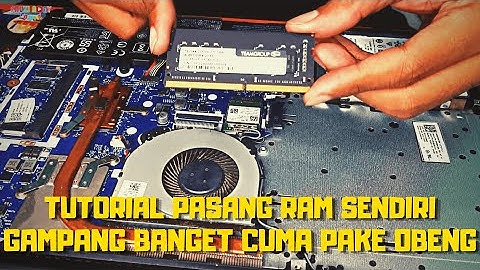 Mengganti RAM yang rusak dengan memasangkannya dengan RAM yang baru termasuk kedalam perawatan