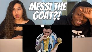 I showed her Messi and Argentina World Cup 2022 journey! The GOAT???