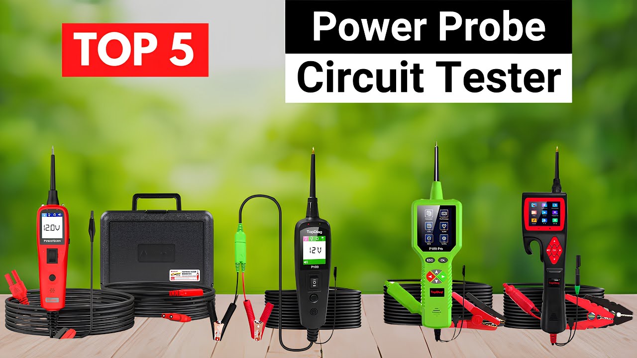Top 5 Best Power Probe Circuit Testers 2025 | Best AliExpress Circuit Testers Reviewed