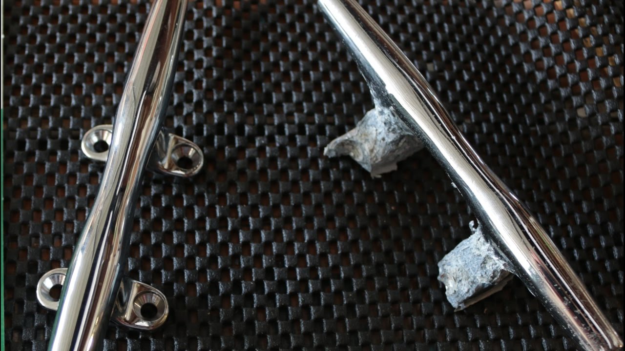 How to Replace Spring Line Cleats - Sailing HideAway  Com-Pac 23