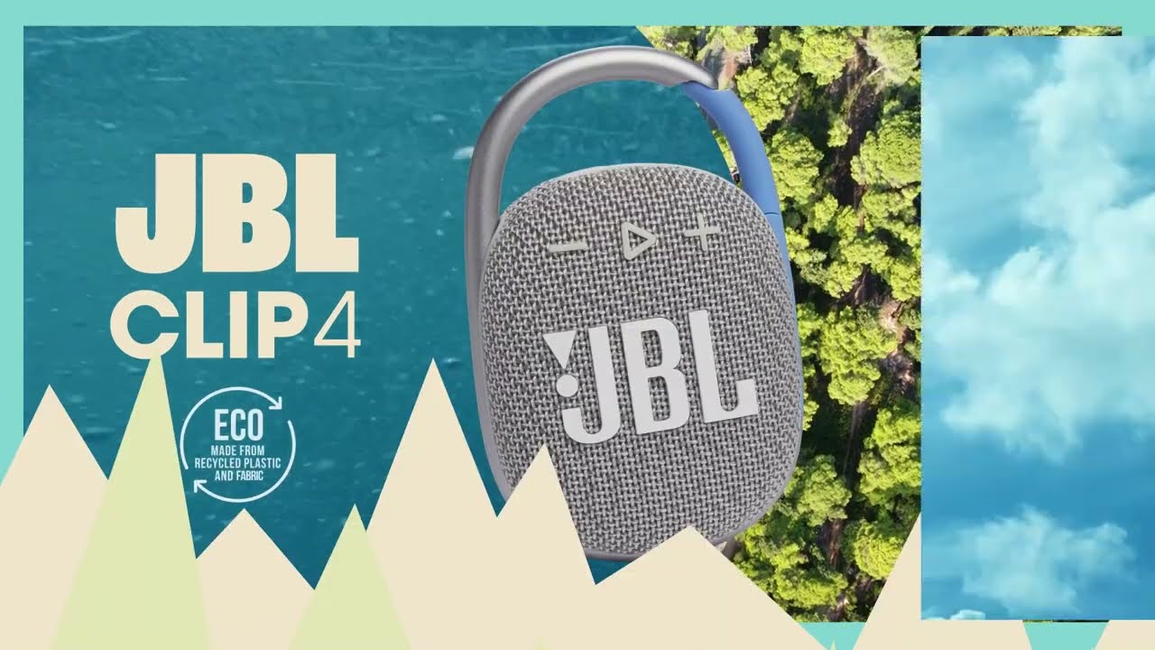 4 | ECO CLIP - | JBL Waterproof YouTube Ultra-portable Speaker