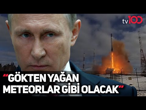 Putin dünyaya meydan okudu! İşte Rusya'nın Sarmat füzesi