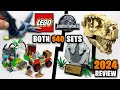 LEGO Jurassic World 2024 Winter Set Reviews - Both $40 Sets