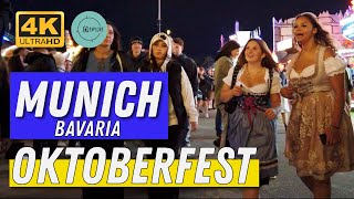 Oktoberfest - Munich 2022 [ 4K ] Walking Tour