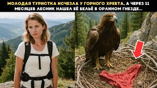 видео: Молодая туристка исчезла у Горного Хребта, а через 11 месяцев лесник нашел её бельё в орлином гнезде картинка: Молодая туристка исчезла у Горного Хребта, а через 11 месяцев лесник нашел её бельё в орлином гнезде