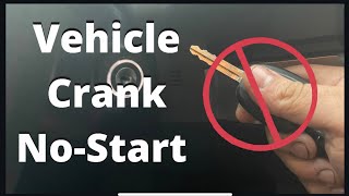 how to fix a car that cranks but doesn't start