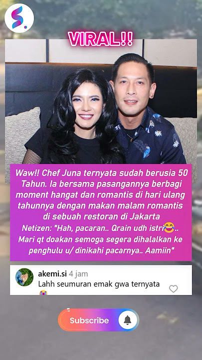 Chef Juna Ga Mau Nikah Aja Chef?🤔 #trending #shortsviral #chefjuna #keluargaartis #fyp