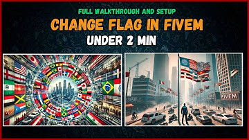 How To Change Flag In FiveM Server | 45 Countries Flag Fivem Ready | 2024