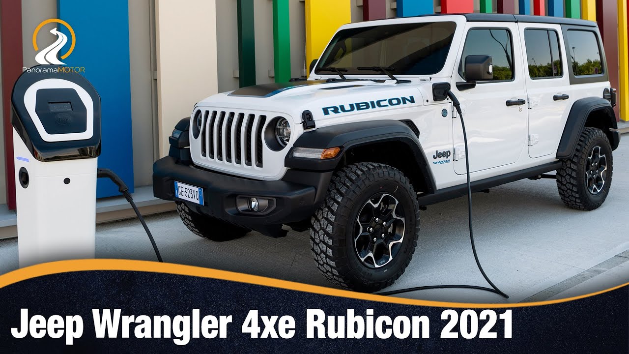 Jeep Wrangler 4xe Rubicon 2021 ALTAS PRESTACIONES TODOTERRENO CON PROPULSOR  HÍBRIDO ENCHUFABLE - YouTube