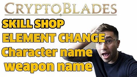 Cryptoblades UPDATES Customize your Characters, Element change & Skins