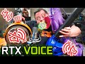 Nvidia RTX Voice Removes *ALL* Background Noise in real time!