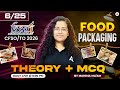 FSSAI CFSO/TO 2026 | FSSAI CFSO/TO Food Packaging Material - Glass Lecture | By Mahima Ma’am
