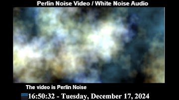 LIVE Paranormal Experiment Stream: Perlin Noise Video & Live Filtered Experiment Audio