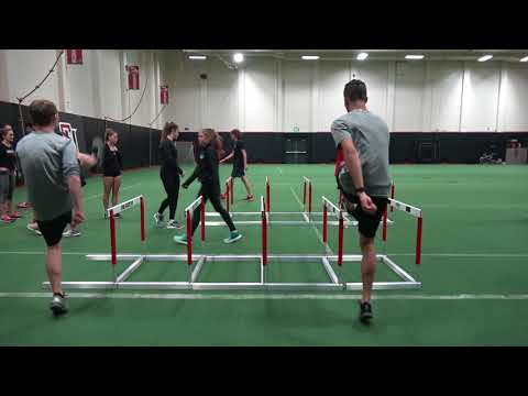 Hurdle Mobility with the Distance Team - 11/17/2017