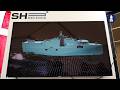SH Defence aboard NTV130 multi role tender ship