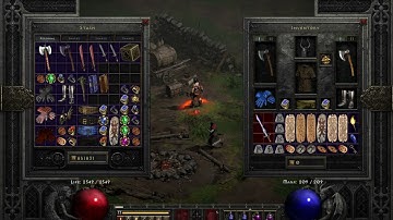 Diablo II  Resurrected rolling a last wish in a phase blade