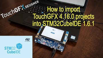 Importing TouchGFX 4.16.0 project into STM32CubeIDE 1.6.1