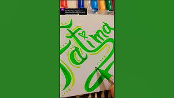 Comment your name 👉👉.Writing my subscribers name .#art #calligraphy #sketch #painting #satisfying