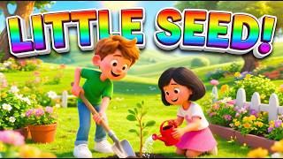 Little Seed 🌱 | Growing Plant Song for Kids 🌼 | Smart Kids Rhymes