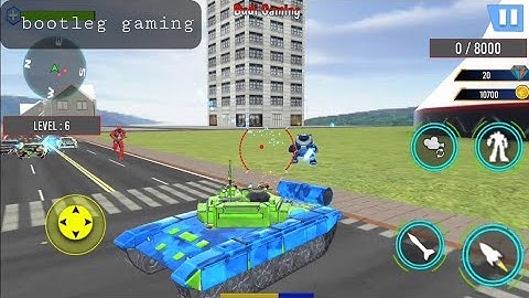 Tank Robot Game #2 - Eagle Robot Car Games 3D - Android Gameplay