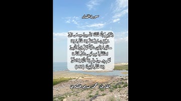 سورة النساء ١٥٧ #قرآن #قرآن_كريم #قران #قران_كريم #قرأن #quran