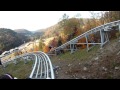 Luge Schlitte Mountain à La Bresse - Vosges 2011 - GoPro HD