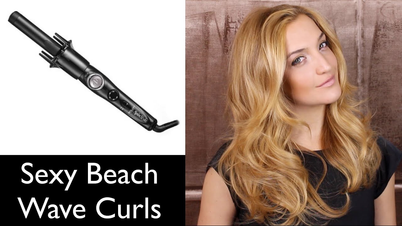 ⁣Sexy Beach Wave Curls