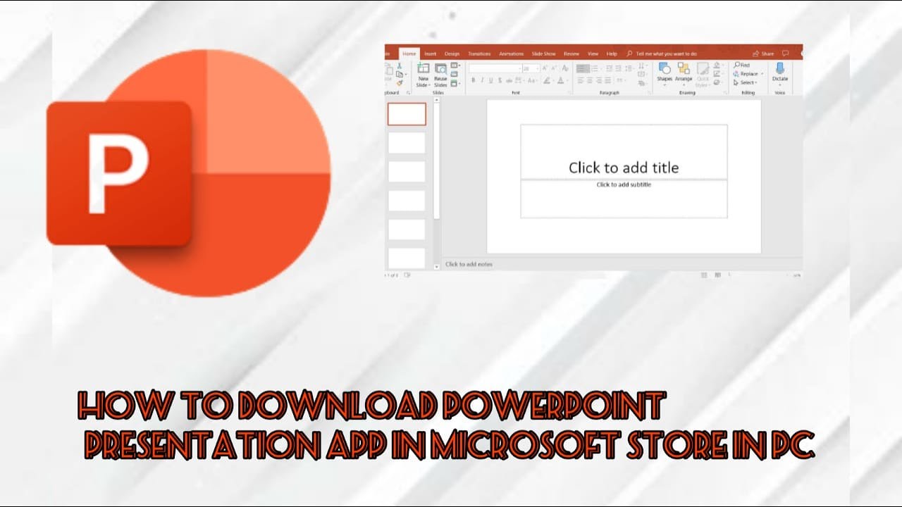 how to download powerpoint presentation in pc