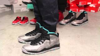 jordan 10 lady liberty on feet