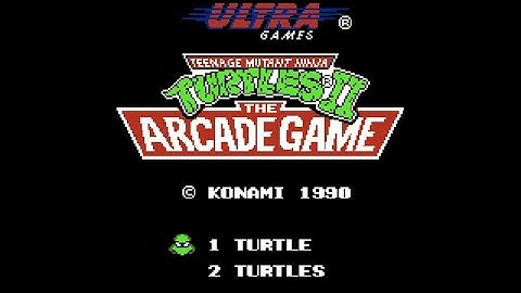 Teenage Mutant Ninja Turtles II: The Arcade Game - Michelangelo - Scene 1