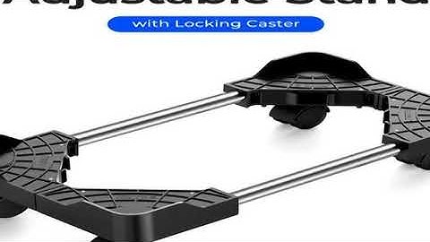 ORICO Computer Towers Stand Cart PC Cases Mobile Adjustable Computer CPU Holder with