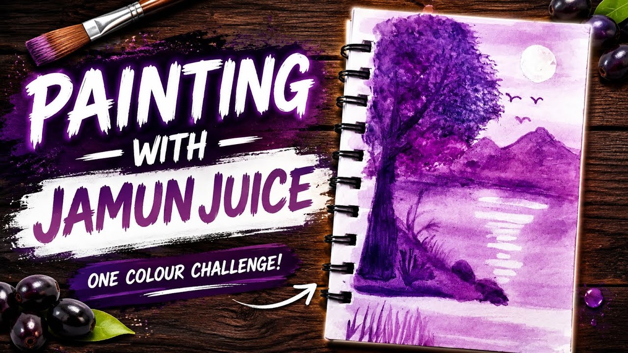 One Color Photo Challenge ONE COLOR CHALLENGE THIS LOOKS SO SATISFYING 😱😱PURPLE ART MAGIC💜CAN ONE ...