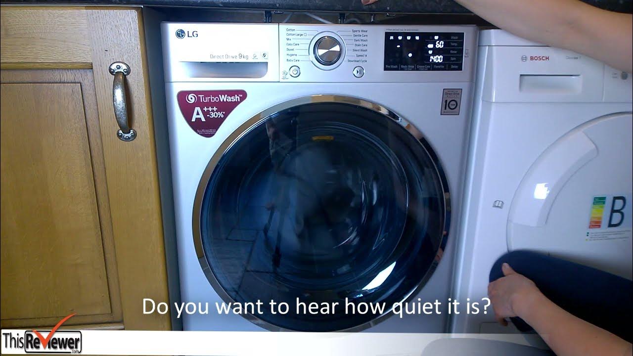 LG Washing Machine Unpacking and Installation - YouTube