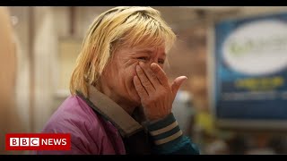 Life below the war torn streets of Kharkiv - BBC News
