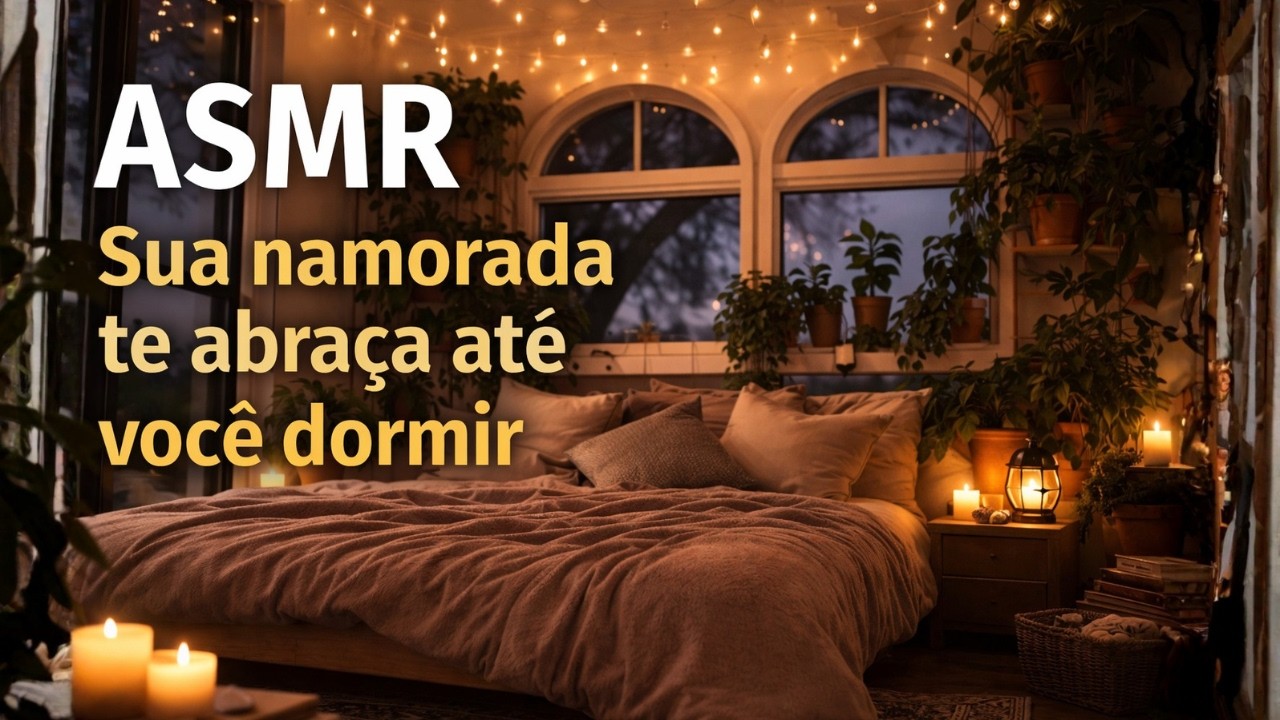 ASMR — Sua namorada te abraça até você dormir